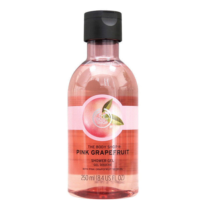 the body shop/美体小铺 粉红西柚沐浴露