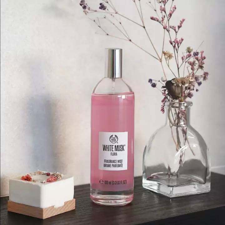 The Body Shop/美体小铺 水莲花/夜茉莉/樱花/辣木花香体滋润喷雾