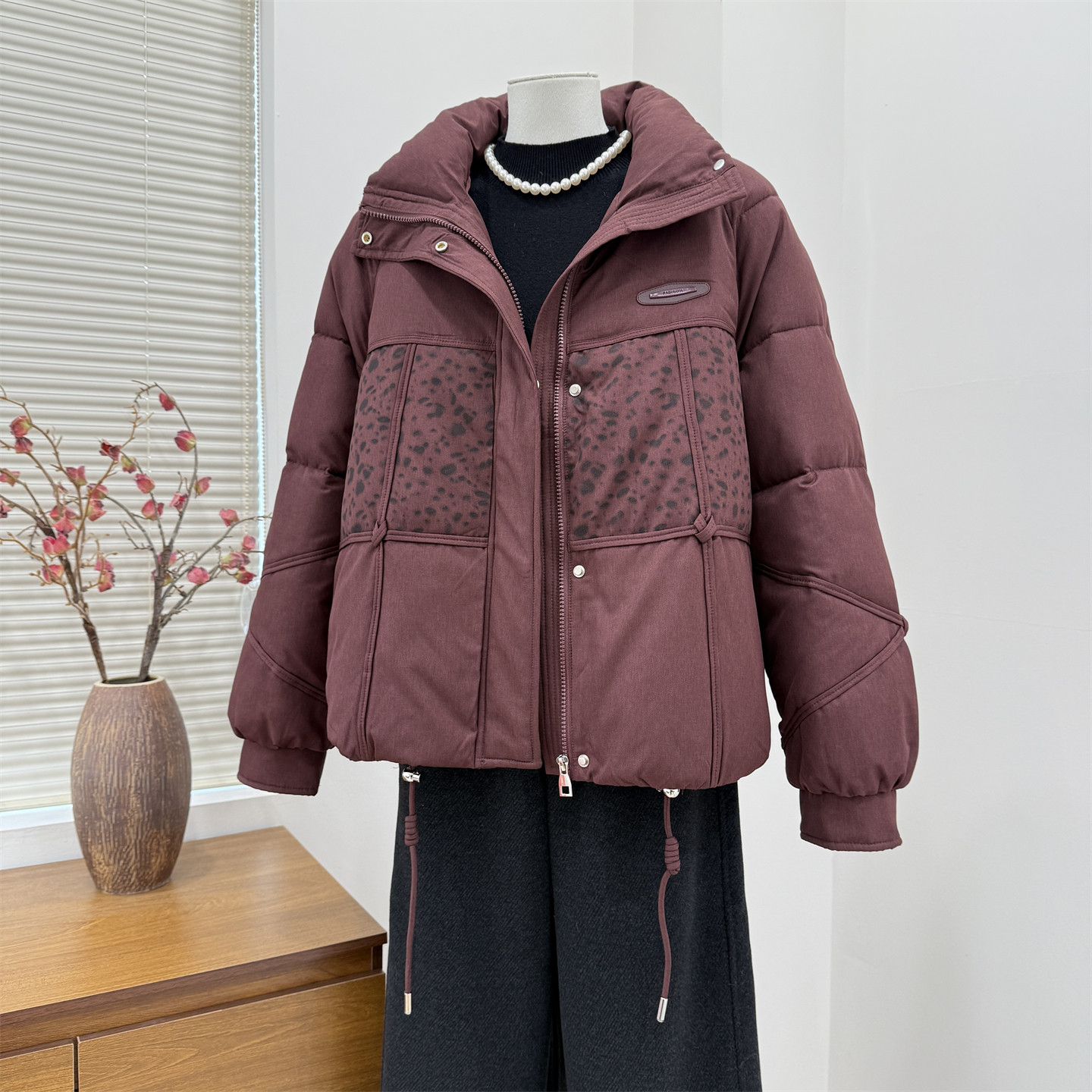 中年妈妈冬装棉衣外套2026新款保暖棉服中老年女装秋冬季加厚棉袄