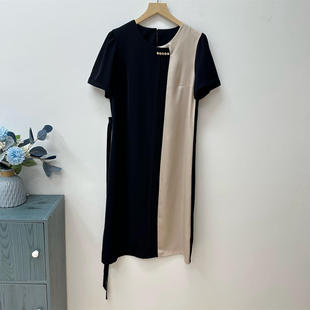 妈妈夏装真丝连衣裙气质中年妇女洋气新款中老年夏季短袖雪纺长裙