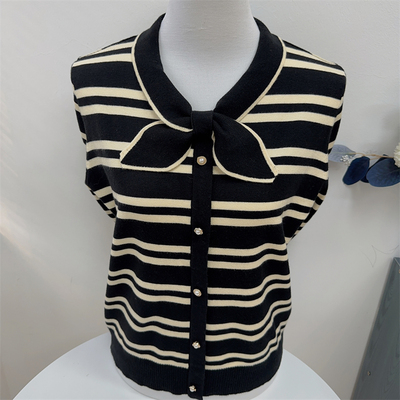 妈妈春装气质打底衫条纹上衣中年