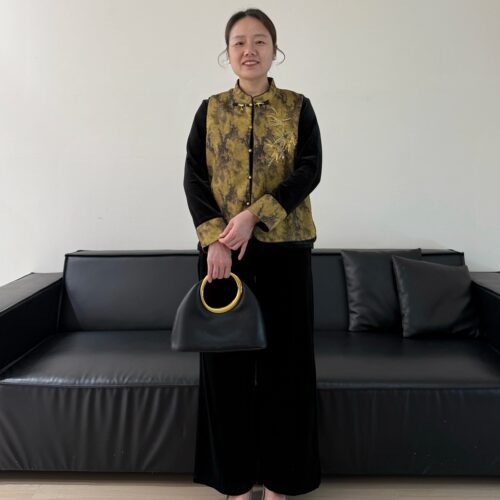 中年妈妈春秋装国风复古马甲