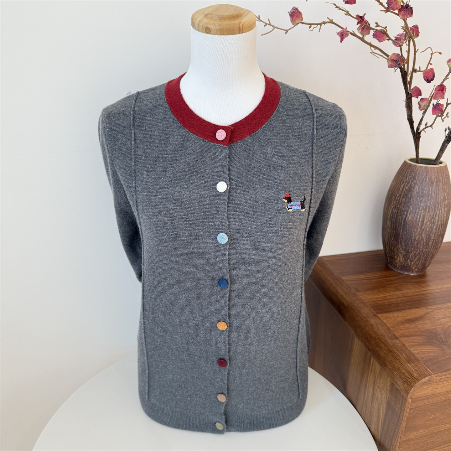 中年妈妈春装针织开衫外套2026新款洋气质中老年女装春秋款上衣服