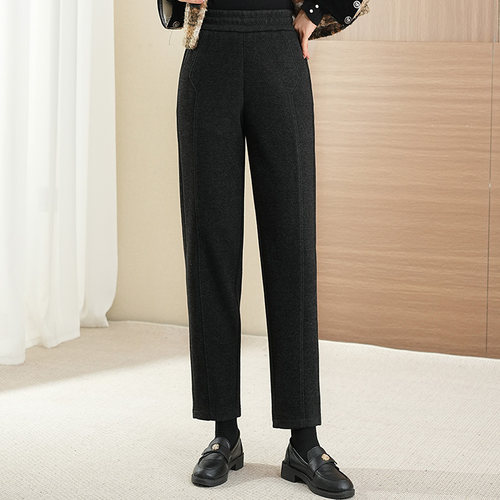 妈妈休闲裤保暖洋气裤子