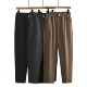 禾美人中年妈妈裤 50岁中老年女裤 子春秋冬加绒松紧高腰直筒裤 大码