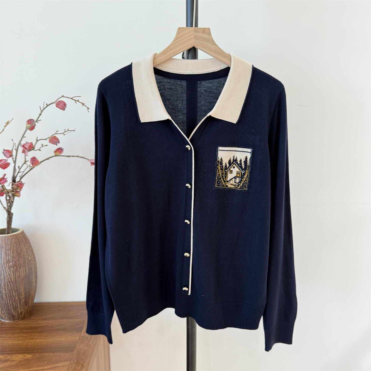 年轻妈妈装秋冬装洋气针织开衫2025新款中老年女装毛衣外套上衣服