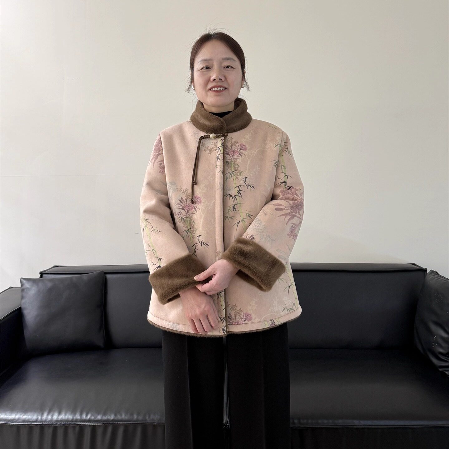 妈妈冬装气质加厚保暖棉服外套2025新款中老年女装新中式棉衣棉袄