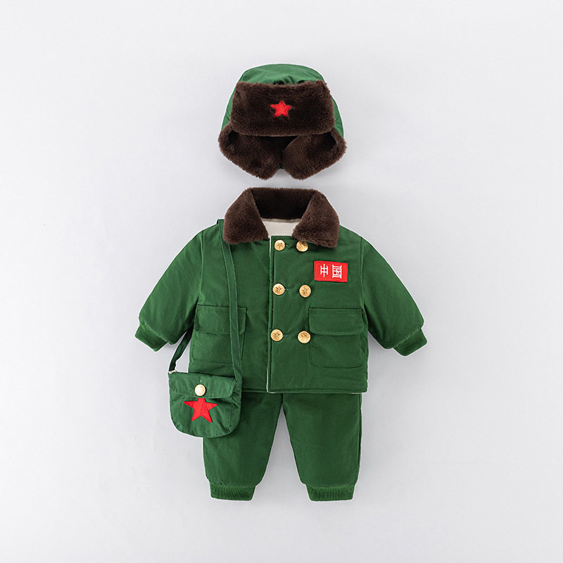 三折品牌清仓婴幼儿军大衣加厚套装东北冬装棉袄宝宝夹棉零下外套,女装/女士精品,时尚防晒服,淘宝优惠券,粉丝福利购,淘宝优惠卷
