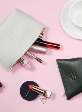 日本HIGHTIDE 复古文艺创意首饰化妆品收纳包笔袋文具大小号容量