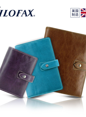 英国filofax斐来仕 malden真牛皮手帐商务复古记事笔记本效率手册