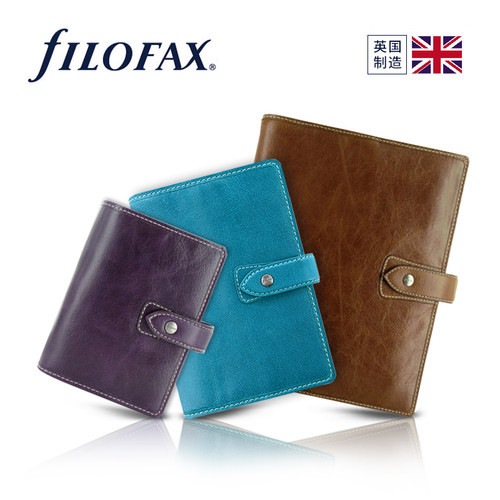 filofax斐来仕malden真牛皮手帐