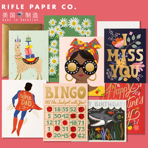 RiflePaperCo.节日祝福卡片