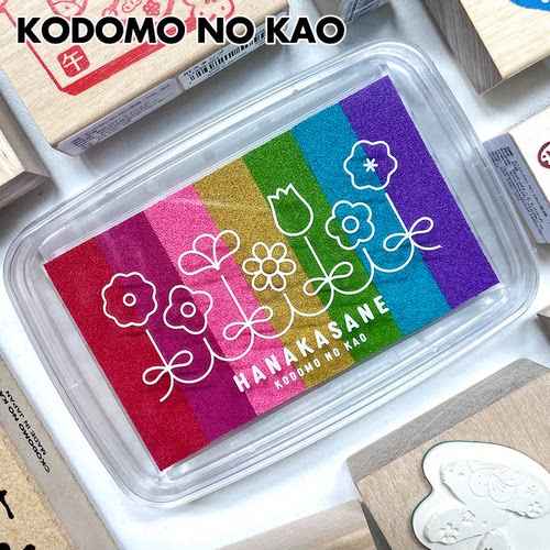 KODOMO七彩虹渐变布丁印台
