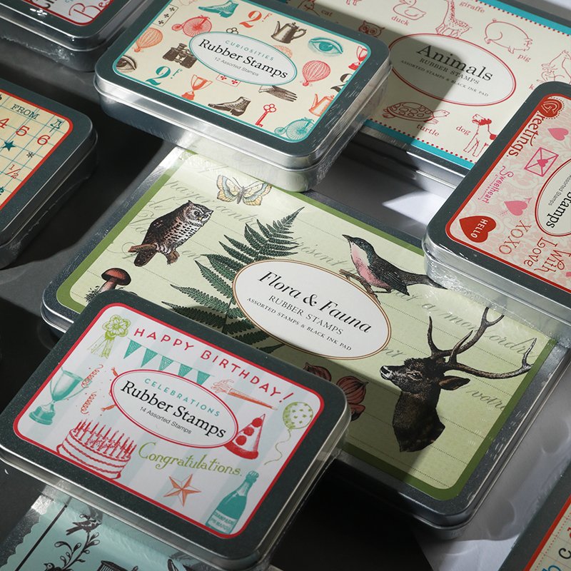 CAVALLINI复古木质手帐印章