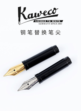 德国Kaweco配件 钢笔尖通用不锈钢替换笔尖金尖银尖 EF|F尖
