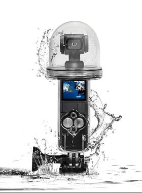 适用大疆osmo Pocket1防水壳滤镜灵眸口袋相机外置潜水镜头配件