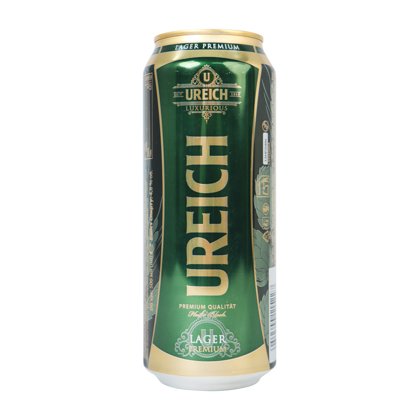 德国进口古橡树拉格啤酒500ml*24罐整箱听装黄啤酒