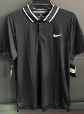男子速干短袖T恤运动服短袖T恤舒适POLO衫网球服夏BV1195-010