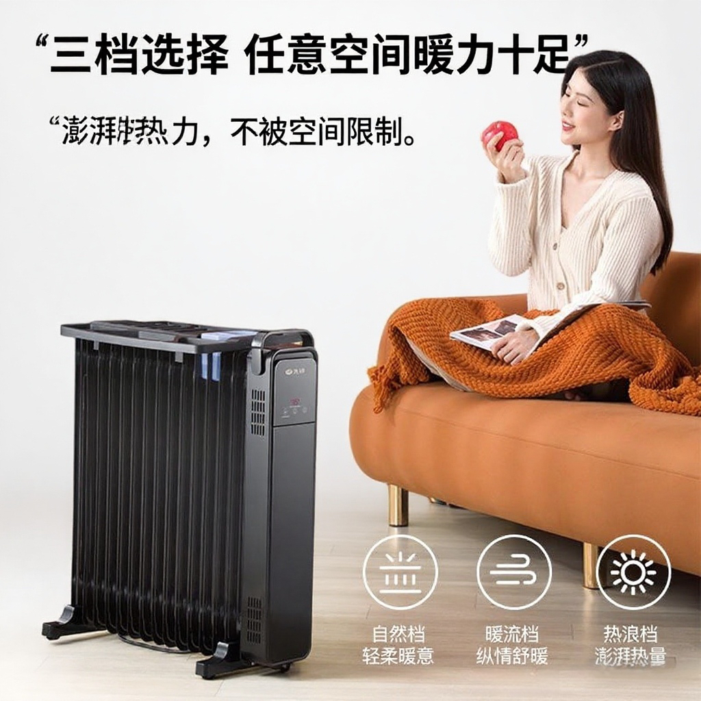 先锋油汀取暖器家用节能电暖气电暖器客厅烤火炉暖气片暖风机新款