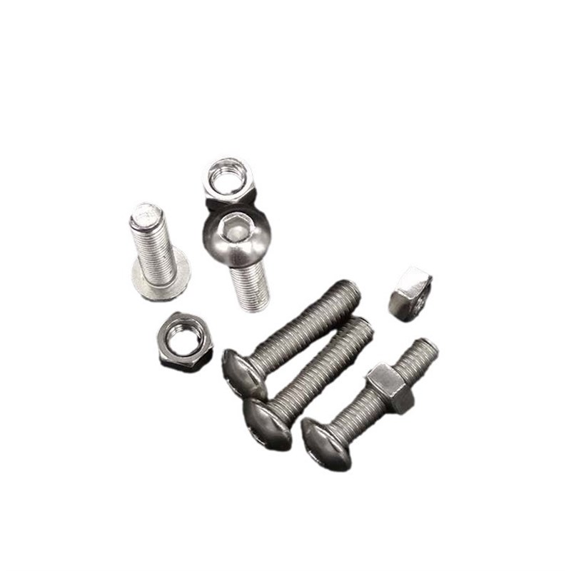 240pcsf M3 配螺母 不锈钢304盘头内六角螺丝组合套装盒装