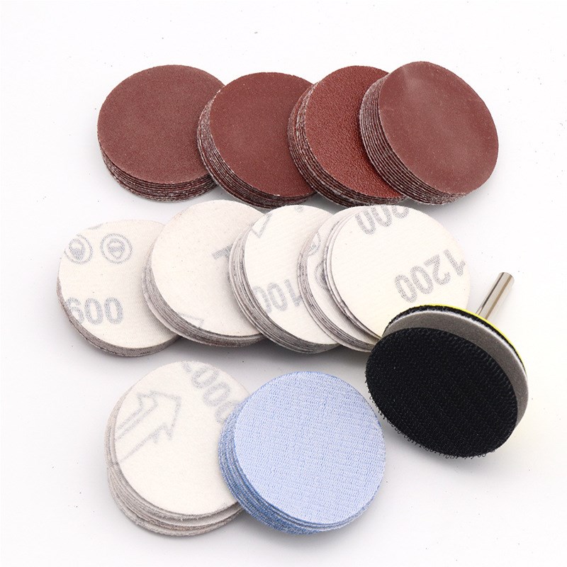 2寸10a0PCS砂盘垫套1/4英寸柄钻头磨床旋转工具用砂盘垫套80-3000