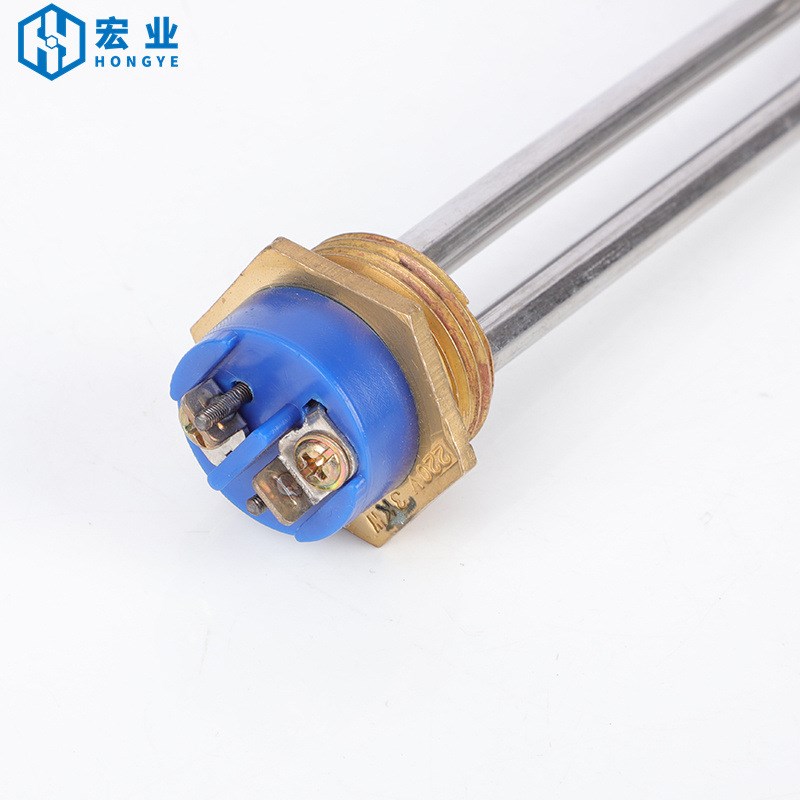 1寸螺纹DN25电加热棒太阳能加热管220V 2KW 3KW 4KWW热水器发热管