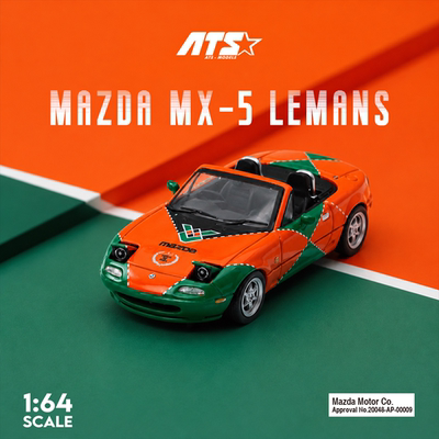 ATS1:64 马自达 MX-5 勒芒 仿真合金汽车模型 摆件礼品