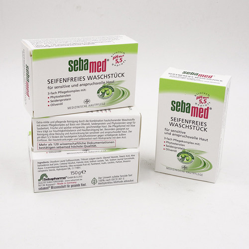 德国施巴sebamed抗痘150g洁面皂