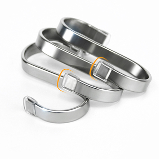 防刮伤不锈钢加长服装店衣服衣帽挂钩加厚厨房扁S型圆管晾晒挂钩