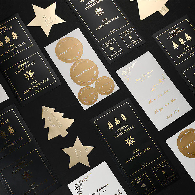 圣诞系列新年英文装饰贴纸不干胶贴吊牌礼物礼品便签贴封口装饰贴,文具电教/文化用品/商务用品,贴纸/立体贴纸,淘宝优惠券,粉丝福利购,淘宝优惠卷