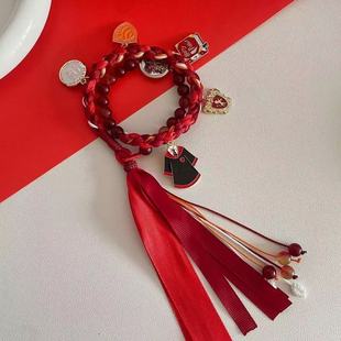 哈利波特周边手链手串狮院獾院鹰院蛇院同款 印象编绳手饰情侣礼物