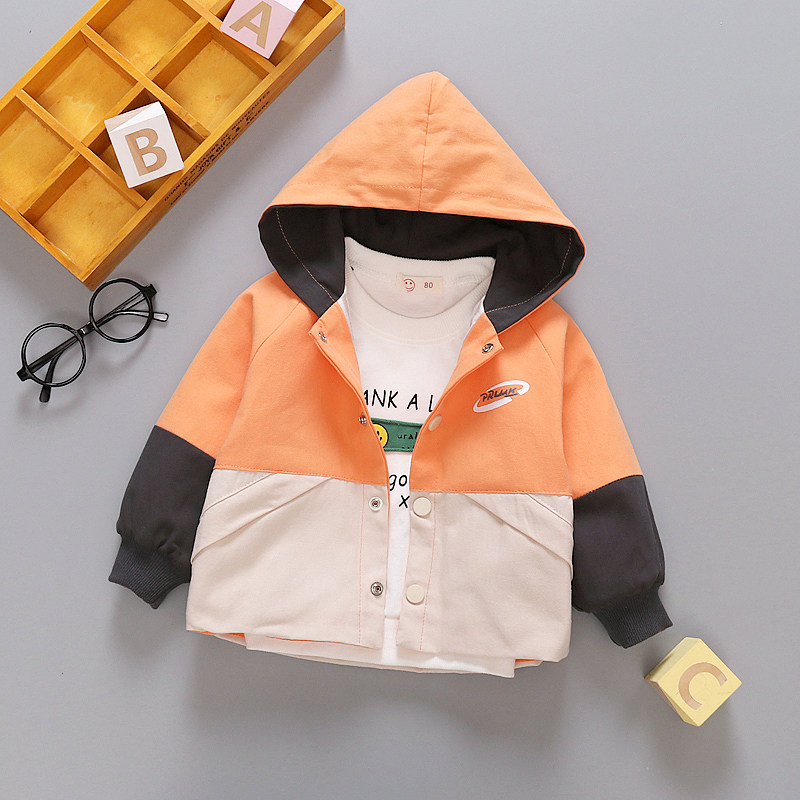 小男童外套春秋款宝宝开衫休闲童装小童连帽上衣洋气婴儿双层衣服,童装/婴儿装/亲子装,普通外套,淘宝优惠券,粉丝福利购,淘宝优惠卷