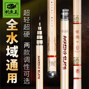 钓鱼王惊鸿台钓超轻硬飞鱼抢黑坑