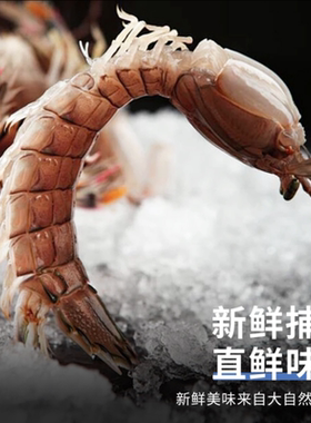 新鲜皮皮虾肉 活虾现剥去壳去沙 肉质Q弹紧实 200g/包 hzy