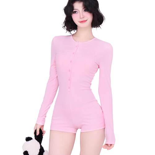 纯欲修身连体衣瑜伽服