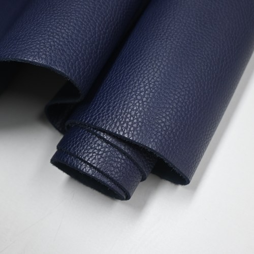 阳光手工DIY皮料 意大利进口藏蓝色togo纹 手感适中 厚度2.0mm