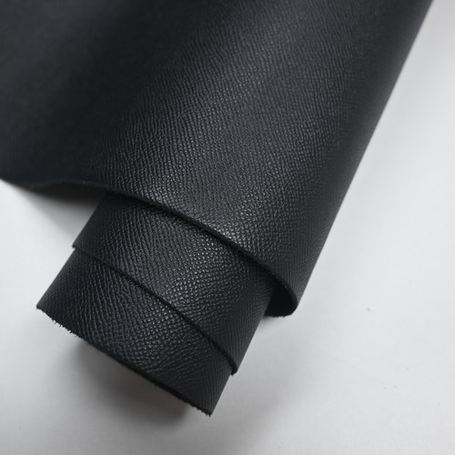 阳光手工DIY皮料   意大利R家黑色手掌纹 手感中挺 厚度1.5mm
