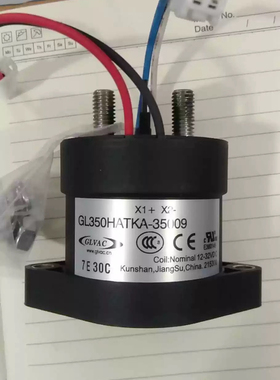 国力GL350HATKA-35009高压直流接触器750V350A带触点12/24继电器