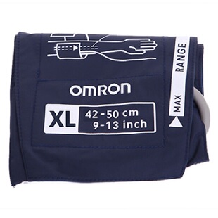 欧姆龙医用血压计袖带HBP-1100/1120U/1320/1300原装加大臂带XL号