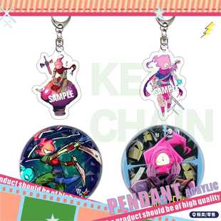 死亡细胞周边钥匙扣游戏同款立绘亚克力挂件圆形徽章吧唧谷子礼物