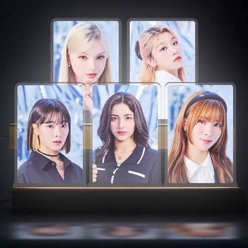 Roa Chi.U E.Sha Nova Aria KPOP女团X:IN周边亚克力组合式小夜灯