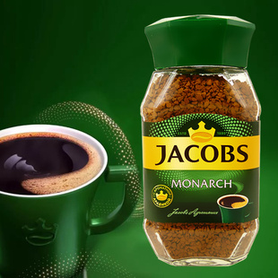 浓缩咖啡冻干 意式 俄罗斯进口速溶黑咖啡 德国雅各布斯JACOBS帝王