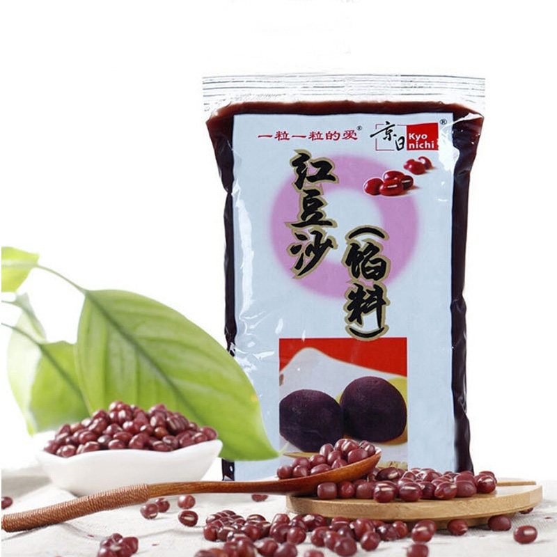 京日红豆沙馅料400g烘焙原料袋装红豆馅手工制作包子面包馅,粮油调味/速食/干货/烘焙,烘焙馅料,淘宝优惠券,粉丝福利购,淘宝优惠卷