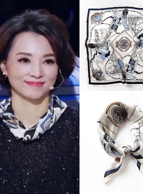 真丝桑蚕丝小方巾丝巾夏季薄款2026新款系脖高级感妈妈护颈小围巾