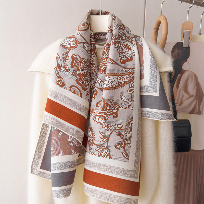 温柔佩里斯！丝毛围巾披肩女外搭