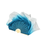 Настоящий фанат Silk Dance Fan Dancing Dancing Fan Ink Fan Fan Fan Двойной градиент фанат Цвет классический танцевальный лифт Dragon King