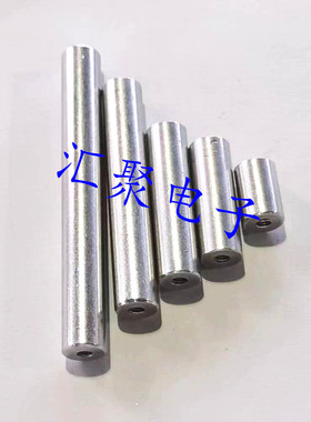 圆形铝柱直径10mm长10/15/20/30/40/50/60/70/80mm铝棒M4牙支撑棒