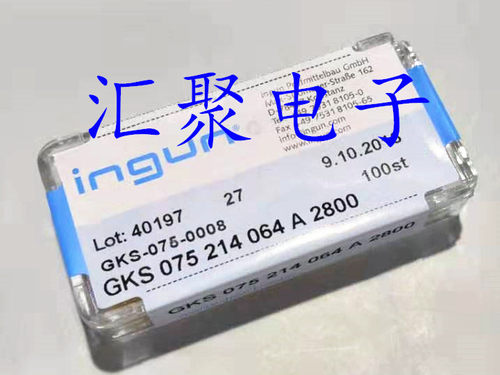 INGUN英钢探针GKS075 214 064A2800（直上四爪头）1.0mm顶针 - 封面