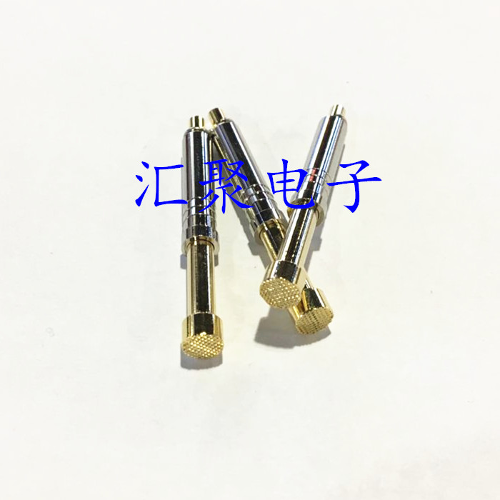 铜料测试针PH-45H/PH-6H（细齿梅花头）4.5mm探针 一体式弹簧针