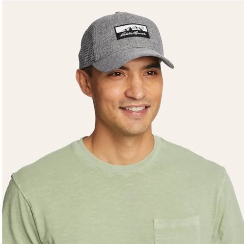 eddie bauer 夏天激光打孔网眼棒球帽男女遮阳防晒透气户外运动帽